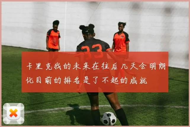 卡里克我的未来在往后几天会明朗化目前的排名是了不起的成就